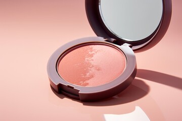 Canvas Print - Cheek Blush cosmetics skating powder.