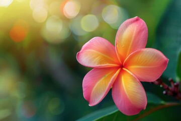 Poster - Plumeria bloom