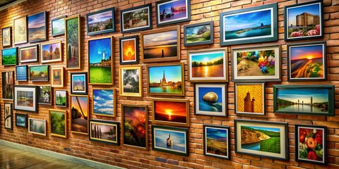 A picture on a wall informative Vibrant engaging Creative AI