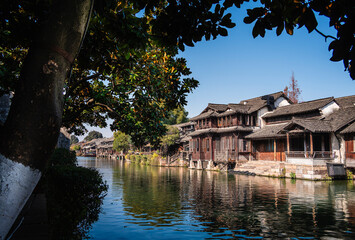 Wuzhen landmarks, China