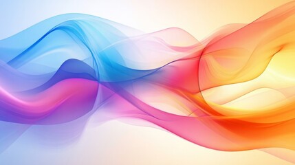 Wall Mural - Colorful visual abstract graphic. Vibrant and vivid. 4K resolution.