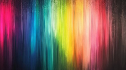 Wall Mural - 4K resolution rainbow color abstract graphic. Visual with vibrant and vivid.