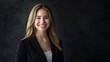 © Jonas Weinitschke - Professional Portrait of Smiling Woman in Black Blazer