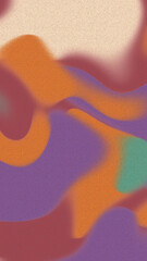 Poster - Colorful Swirls Background