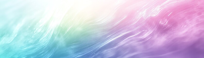 Wall Mural - Abstract pastel gradient background with smooth flowing textures in pink, purple, and blue hues, perfect for creative designs and presentations.