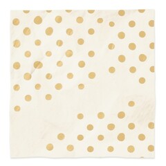 Canvas Print - Polka dot ripped paper pattern diaper home decor.