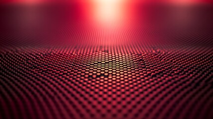 Red hexagonal background illustration for wallpaper.