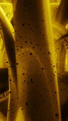 Wall Mural - 3d animation of moving bends. motion. amazing animation with colorful 3d curves moving like liquid. 