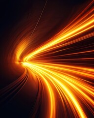Aufkleber - Dynamic glowing light swirl effect