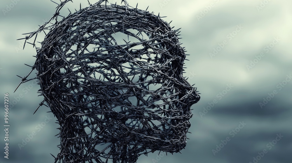 Metaphorical representation of overcoming anxiety and depression ...