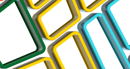 Poster - Mosaic triangular low poly style abstract geometric background