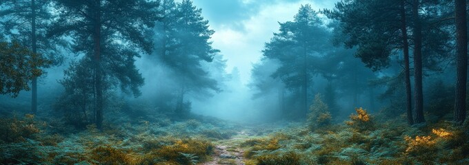 Poster - Enchanted Forest Path