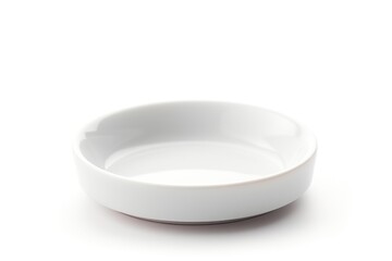 Poster - Ashtray porcelain white bowl.