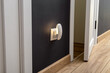 © Svetlana - Lamp is plugged into a socket. Night lamp with motion sensor