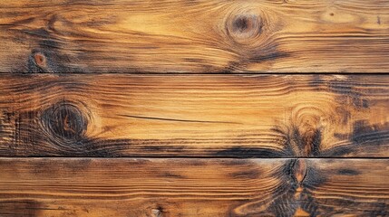 Wall Mural - Close up of an aged wooden plank showcasing natural grain and knots featuring a rustic texture that highlights nature s artistry and inspires DIY projects