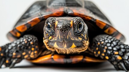 Wall Mural - Close-up Portrait of a Turtle