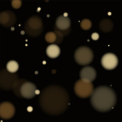 Wall Mural - the dust sparks and golden stars shine with special light. vector sparkles on a transparent backgrou