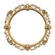 © Rawpixel.com - Elegant round ornate golden frame