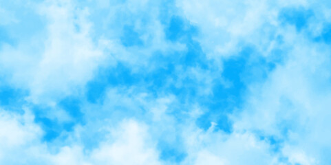 Wall Mural - Gradient light white sky background with fluffy clouds .Nature landscape in environment day horizon skyline view .cloudy in sunshine calm bright winter air background.	