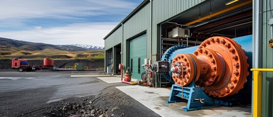 Geothermal Turbine Maintenance Facility Overview