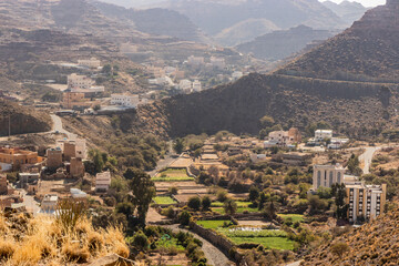 Wall Mural - Hadhirah village near Dhahran al Janub, Saudi Arabia