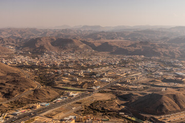 Wall Mural - Aerial view of Dhahran al Janub, Saudi Arabia