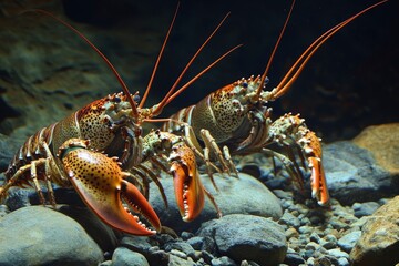 Crested lobsters form a family (Nephropidae, sometimes also Homaridae) from large marine crustaceans. They are important as animals, business, and food - generative ai