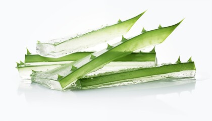 Wall Mural - aloe vera leaf