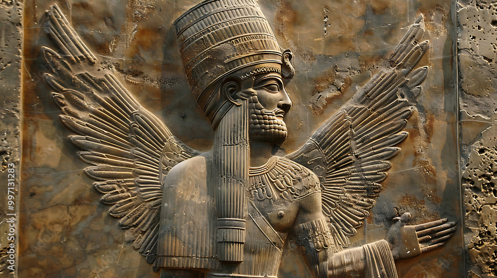 Ancient Sumerian Gods old anunnaki structure of Anunnaki. Enlil, Enki ...