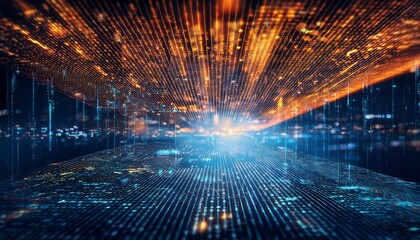 Circuit board, Motherboard, Digital chip. Tech science technology background. Integrated communication processor. Information engineering component with bokeh. Generated image