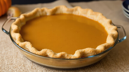 Delicious Pumpkin Pie Photo: Perfect for Fall, Thanksgiving, and Dessert Recipe Ideas