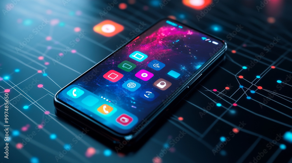 This image shows a new idea for mobile apps. It focuses on how apps can ...