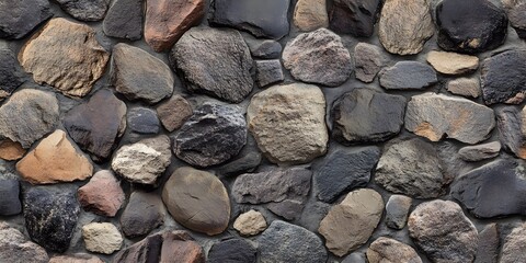 Canvas Print - Stone wall texture