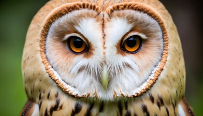 Wall Mural - Majestic tawny owl perched gracefully in natural habitat