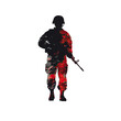 © Peter - Background Design Honoring All Who Served on Veterans Day. Isolated on a Transparent Background. Cutout PNG.