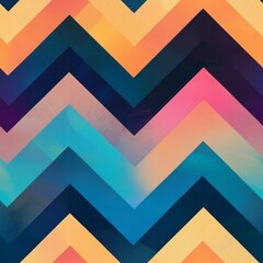 Seamless pattern of chevron gradients