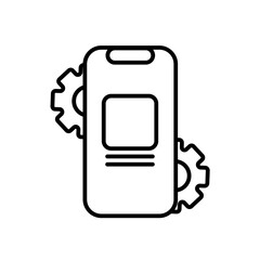 Technology Icon Mobile App Development