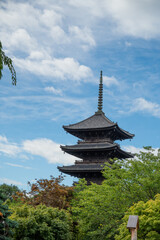 pagoda in the garden