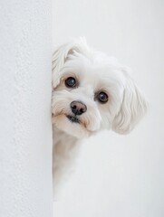 Canvas Print - Curious Puppy.