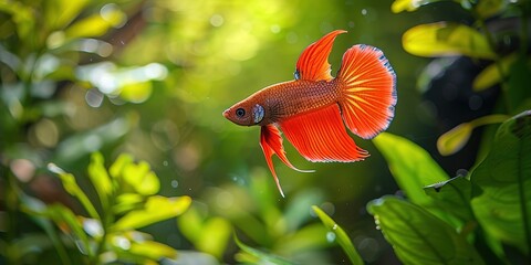 fish in aquarium