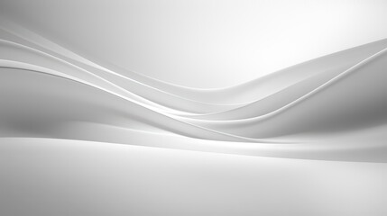 Beautiful Minimalist White Gradient Wallpaper. A smooth transition from pure white to light gray wallpaper.