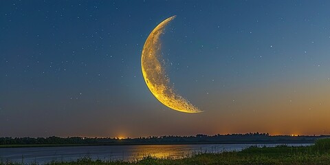 Wall Mural - moon in the sky