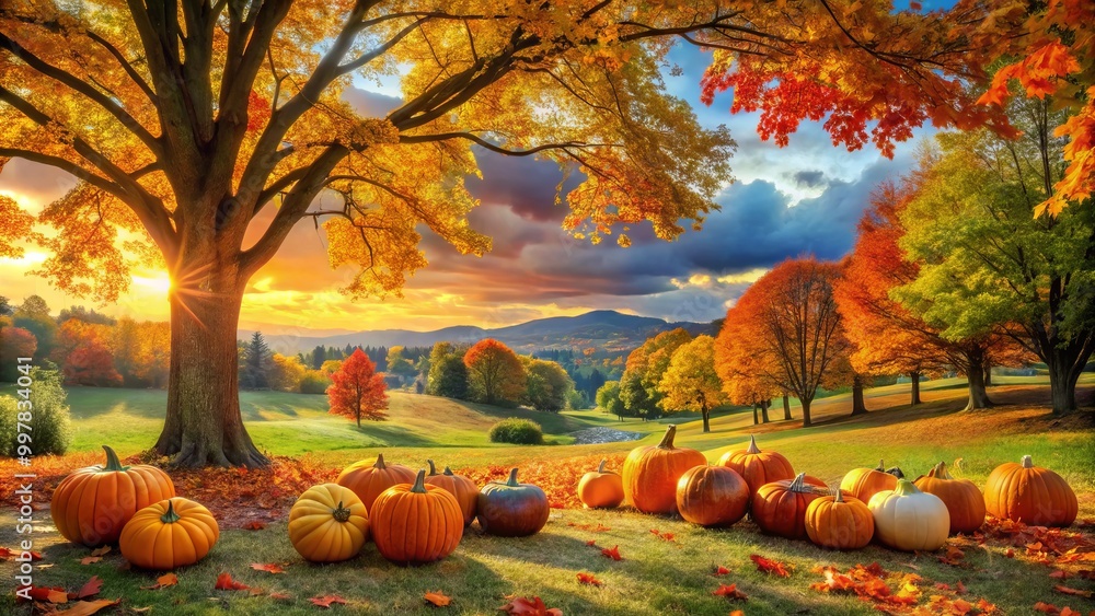 Beautiful Fall Graphics Autumn-themed coloring pages showcase beautiful trees, vibrant leaves ...