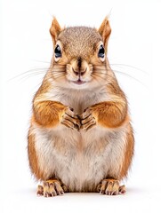 Canvas Print - close-up of a curious squirrel