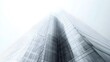 © MiltonKumar - Modern office building design with pictures of architectural blueprint details