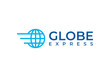 © nubikor - fast globe logo design. good for business global express logistics