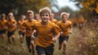 © Miumzlik - Students From Miumzlik School Engaged in Athletic Training on Practice Field During Afternoon