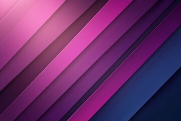 Wall Mural - diagonal pink and purple stripes forming a sleek modern abstract background with a sense of depth an