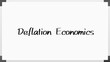 © m.s. - Deflation Economics のホワイトボード風イラスト