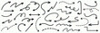 © Rawpixel.com - Set of simple lines hand drawn black arrows in various style. Set of simple of hand drawn black arrows. Set of simple lines hand drawn black arrows. Various of simple lines arrows collection